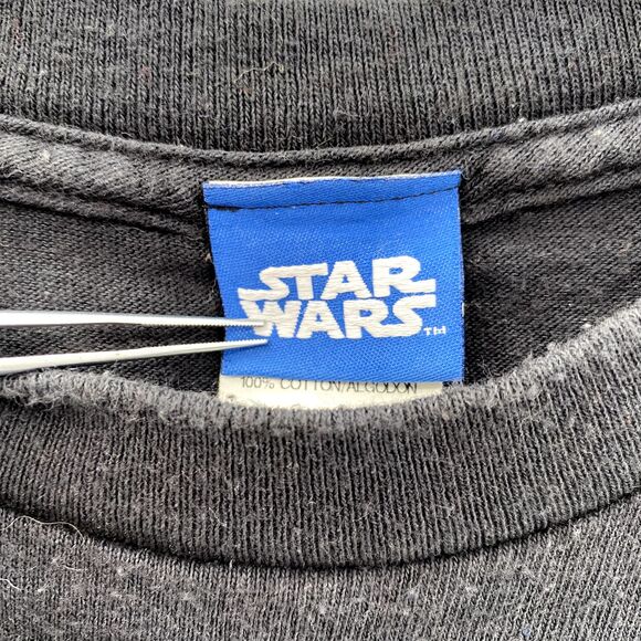 VTG Star Wars T-Shirt Men's XL Darth Vader Lucas Film Graphic Tee Streetwear Y2k - Picture 4 of 10